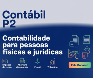 Banner P2 Contábil - Fale Conosco