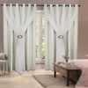 Cortina Corta Luz 3,00m X 2,80m 100% Blackout Com Voil... - Image 2