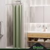 NEATERIZE Cortina de chuveiro de barraca verde sálvia -... - Image 2