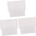Alipis 30 Peças acessórios cegos verticais em pvc acessórios...
