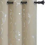 BUHUA Cortinas blackout de janela pequena para quarto pares...