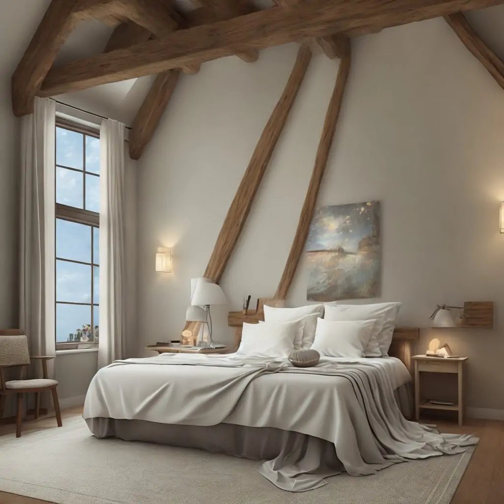 How to Hang Curtains from a Slanted Ceiling?