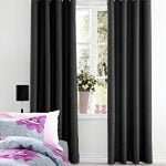 Cortina Blackout Sala/Quarto em Tecido 2,00 x 1,80 Preta |...