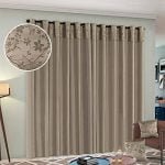 Cortina Caribe 4m x 2,50m + Capas para Almofadas Jacquard