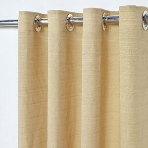Cortina Semi Blackout 2,80x1,60m Tecido Rustico Lisa Sala e...

