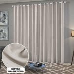 Cortina Solaris Blackout/Blecaute de Tecido 3m x 2,50m com...