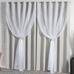 Cortina Solaris Blackout/Bleucate de Tecido com Voil 3,00m x...