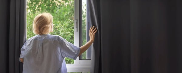 Cortinas de proteção contra luz com planadores costurados de alta qualidade