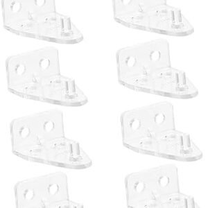 IMIKEYA 24 peças de gancho cego mini suportes de fixação de...
