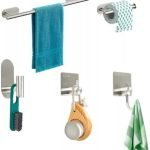 LUMAI Kit Acessorios para Banheiro Inox 5 peças Porta Toalha...