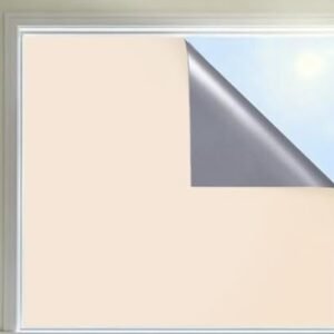 Painel Cortina 100% Blackout Ajustável e Adesivada com...
