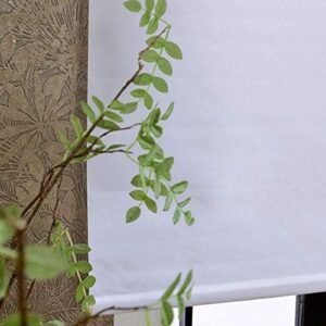 Persiana Blackout Rolo Branca | 1,40m Largura x 1,60m Altura...
