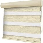 Persiana Double Vision Bege Linho - 1,20m Larg X 1,60m Alt -...