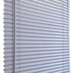 Persiana Horizontal Plástico, Primafer, Cinza, 80x130 cm