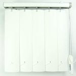 Persiana Vertical Em Pvc Crisdan Largura 1,50 X 1,50 Altura...