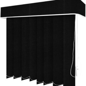 Persiana Vertical Preta - 1,60m Larg X 1,20m Alt - Tecido...
