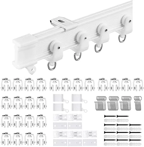 Trilho de cortina de teto flexível | Trilho de cortina...