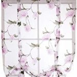 VANZACK Roman Blind Floral Porta Cortina Toneladas Romanas...