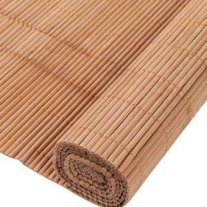 Cortinas de bambu Foundgo 89 cm L x 162 cm Uma cortina de bambu...
