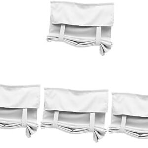 IMIKEYA 4 Pcs Cortina De Sombra Romana Cobertura De Janela...
