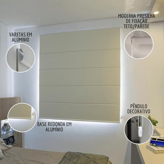 Persiana Romana da Brasil Cortinas 3