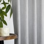 UHITECH Cortinas blackout de linho para quarto cortinas...