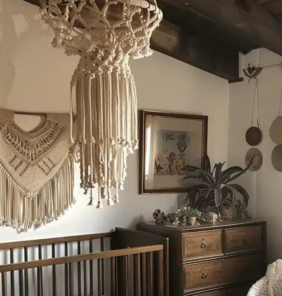 10 ideias de berçário Boho-Chic que deixarão o quarto do seu bebê lindo...