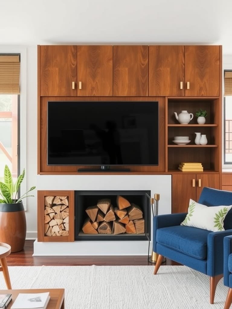 Integrated Wood Storage