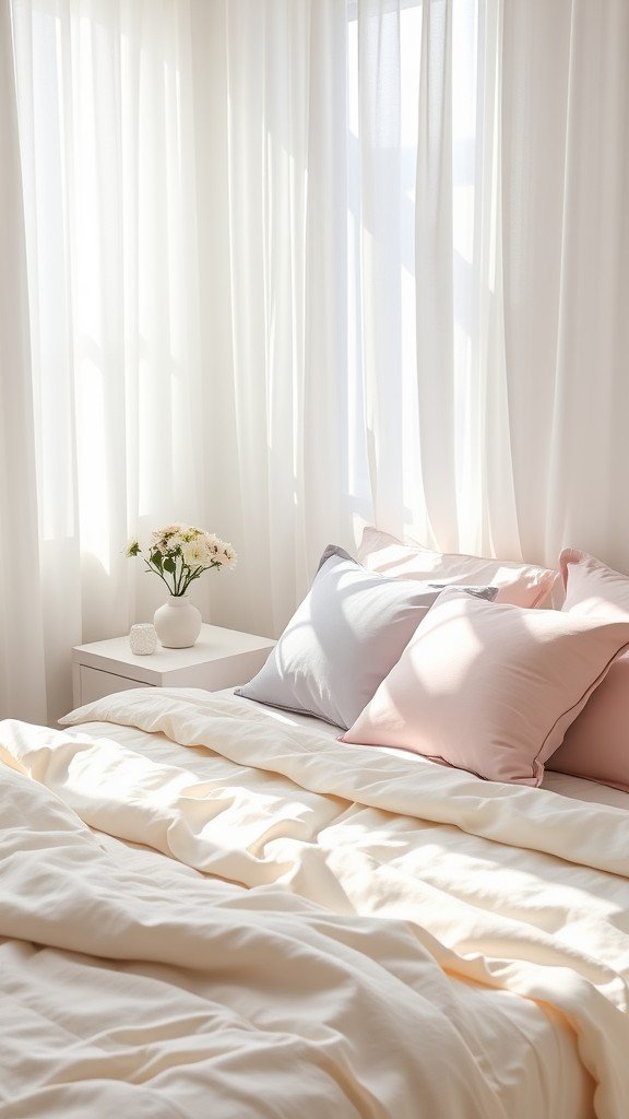 Bedding pastel macio