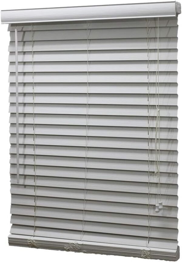 PVC horizontal persa 50mm Branca 120 (l) x 140 (a) cm ... - Imagem 3