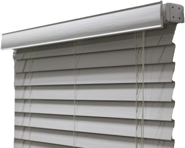 PVC horizontal persa 50mm Branca 120 (l) x 140 (a) cm ... - Imagem 4