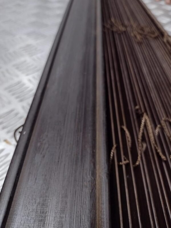 Persiana Horizontal Bambu 50mm Tabaco 140 (L) X 140 (A) cm... - Imagem 4