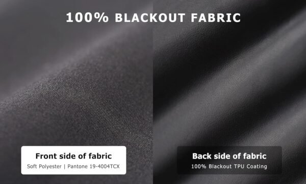 LazBlinds Persianas de rolo 100% blackout, sem ferramentas,... - Imagem 2