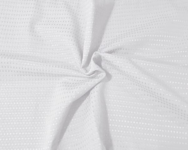 Cortina Tecido Piquet Branco 4,00x2,50 Sala Quarto Cozinha - Imagem 2