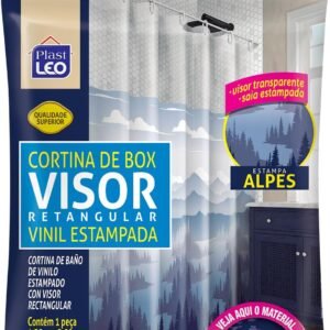 Cortina para caixa alpes visor cristal (1.35x2,00m) | Plasta ...
