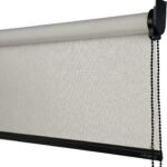 Cortina Persiana Rolo Blackout Linho Natural SOB MEDIDA...
