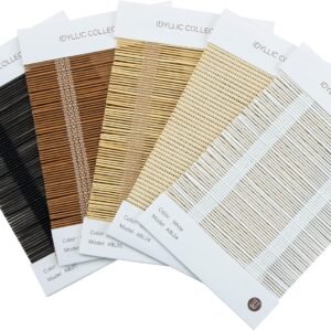 LUSTROWIN Persianas romanas de bambu personalizadas sem fio...
