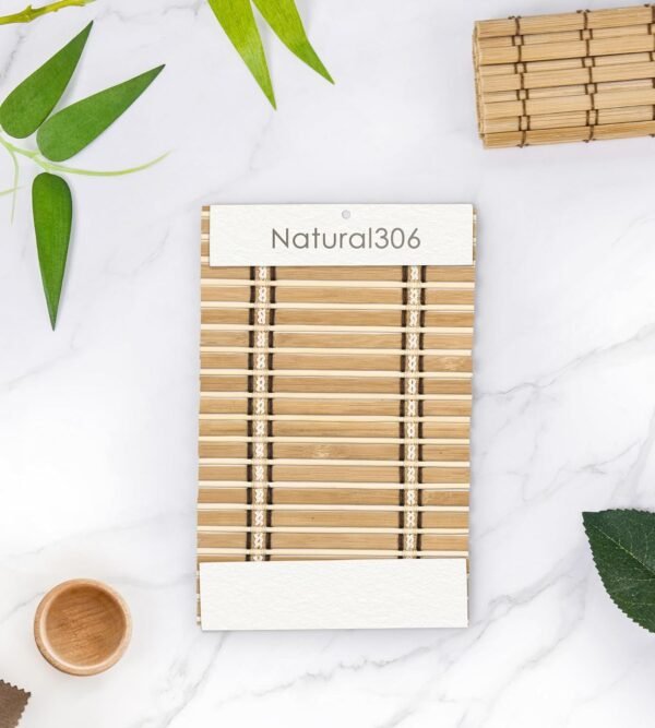 LazBlinds Persianas romanas de bambu sem fio, persianas de...