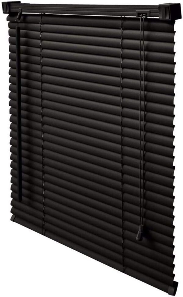 PVC horizontal persa PVC preta 80 (l) x 160 (a) cm Cortina ...