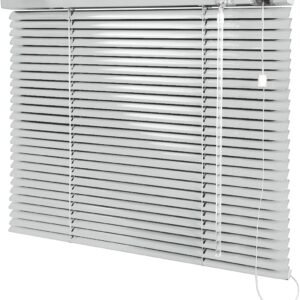 Persiana Horizontal Cinza Gelo - 2,20m larg x 1,20m alt -...
