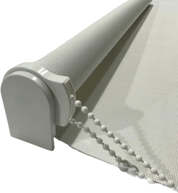 BECAFLEX, Cortina Broken Rolon Branco Branco - Image 2