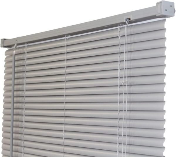 PVC horizontal persa Cinza 100 (L) x 220 (a) Cortina ... - Imagem 2