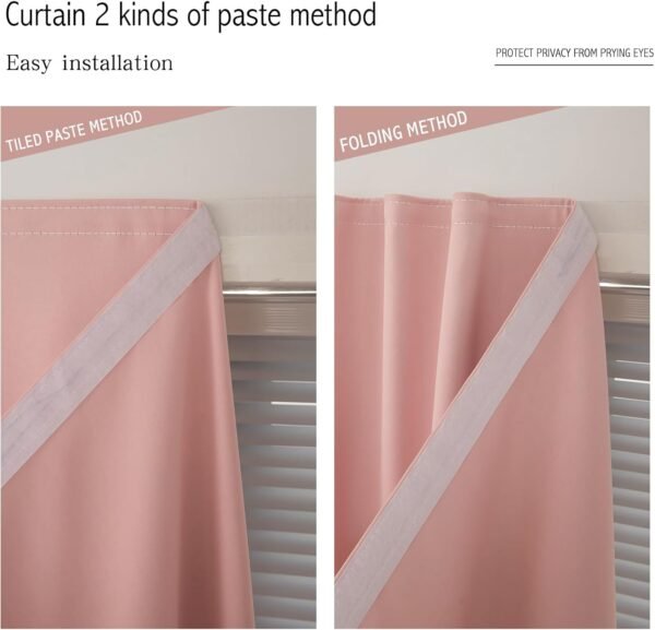 Cortinas blackout autoadesivas - Cortinas adesivas para... - Imagem 6