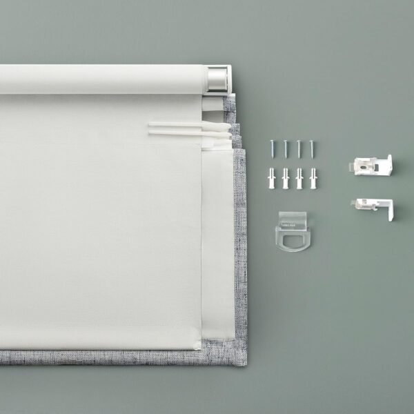 Sun Zero Persiana romana 100% blackout texturizada... - Imagem 8