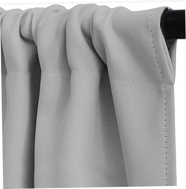 2 peças de cortinas curtas para janelas, 76 x 61 cm,... - Imagem 5