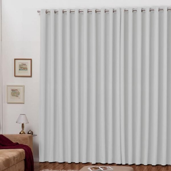 Cortina Sala Quarto Blackout 6,0X2,8m Gelo Exclusiva - Imagem 2