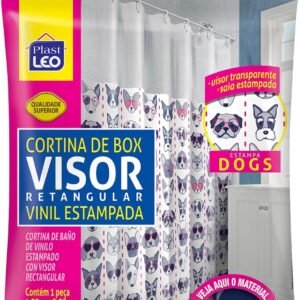 CORTINA PARA CAIXA DOM CRISTAL CRISTAL (1,35X2,00M) | Plast Leo ...
