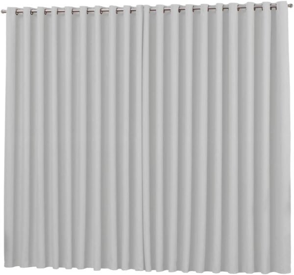 Cortina Sala Quarto Blackout 6,0X2,8m Gelo Exclusiva
