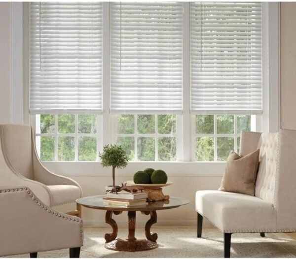 PVC horizontal persa 50mm Branca 120 (l) x 220 (a) cm ... - Imagem 2