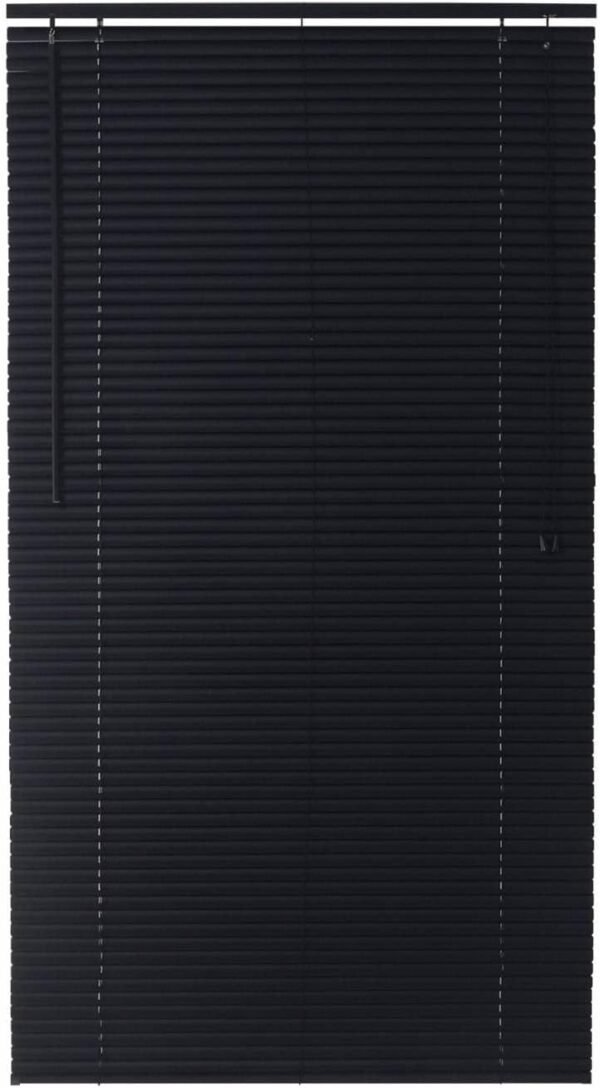 PVC horizontal persa preta 60 (l) x 80 (a) cm Cortina ... - Image 2